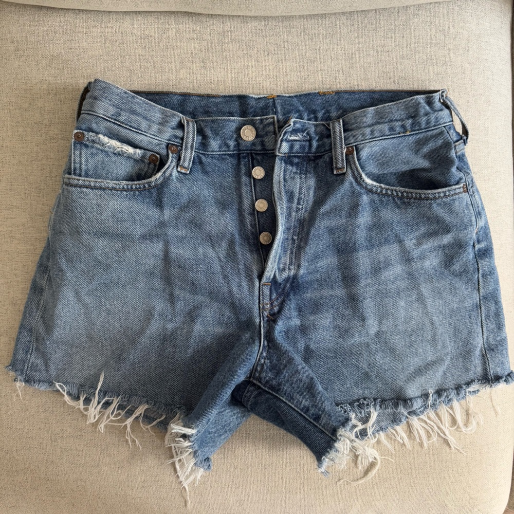 Agolde | Parker Jean Shorts | Distressed